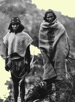 Two Tarahumara men photographed in Tuaripa, Chihuahua, in 1892 by Carl Lumholtz