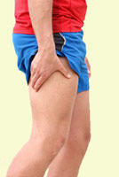running cramps - thigh