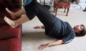 strong core helps runners kne