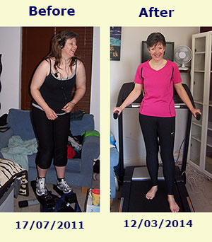 Running To Lose Weight - The Before And After