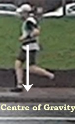 Me with a forefoot landing after transition to minimalist running (2013)