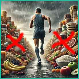 Running To Burn Fat by Avoiding High-Carb