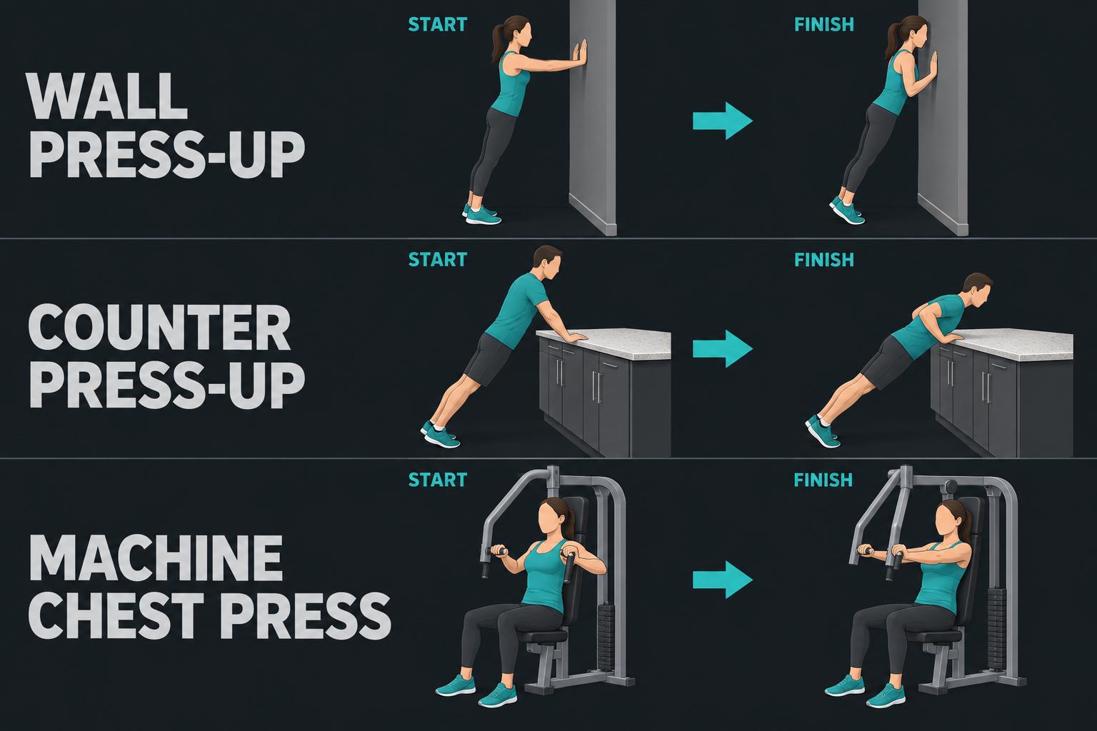 press up or chest press diagram press up or chest press diagram