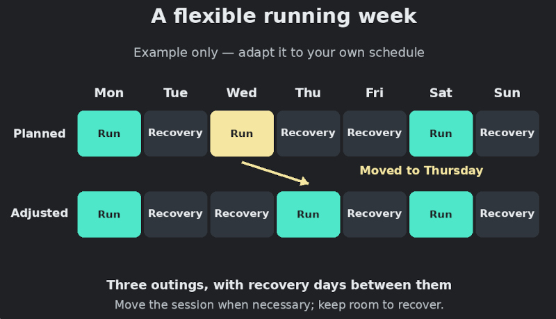running calendar graphic running calendar graphic