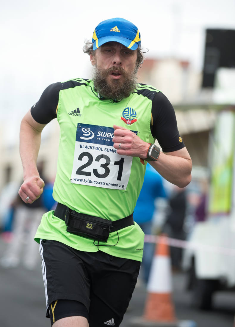 Me running Blackpool 10k 2015 Me running Blackpool 10k 2015